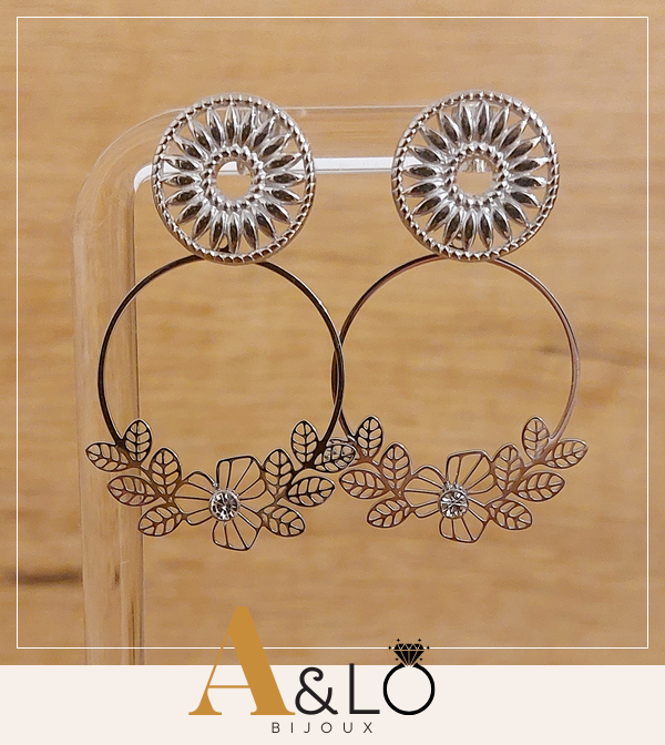 Boucles d'oreilles CELIA